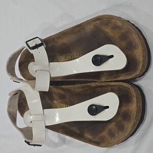 Birkenstock Kairo White Sandals Size 37